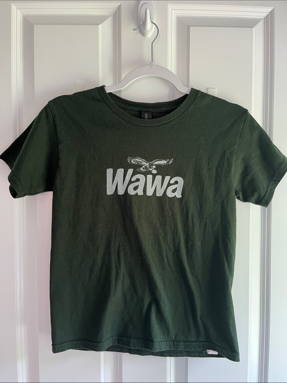 Gildan Heavy Cotton Crewneck Tee in Olive Green